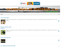 Tablet Screenshot of entrenadordeporteros.com